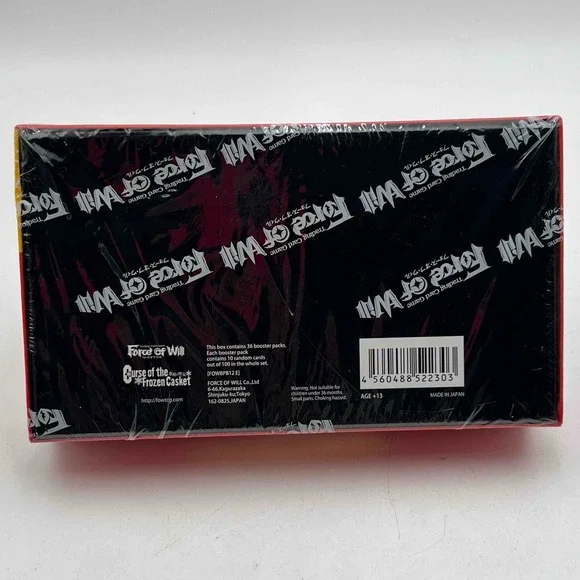 Force of Will - Curse of the Frozen Casket Booster Box - Sealed - threedaughtersproperties.com Force of Will - Curse of the Frozen Casket Booster Box - Sealed - threedaughtersproperties.com
